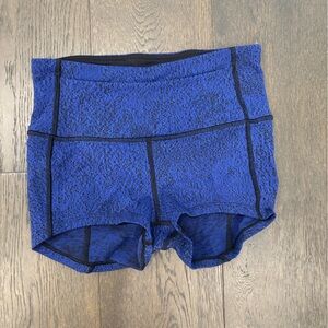 Blue Lululemon Shorts